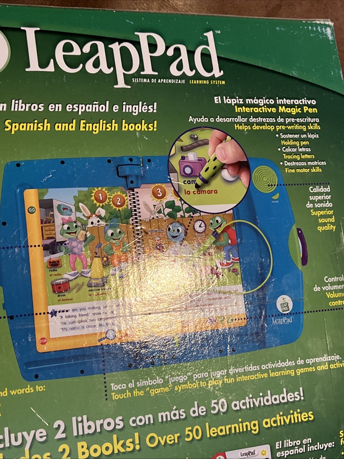 LeapFrog LeapPad Learning System- New! – Reading Phonics In English & SPANISH
