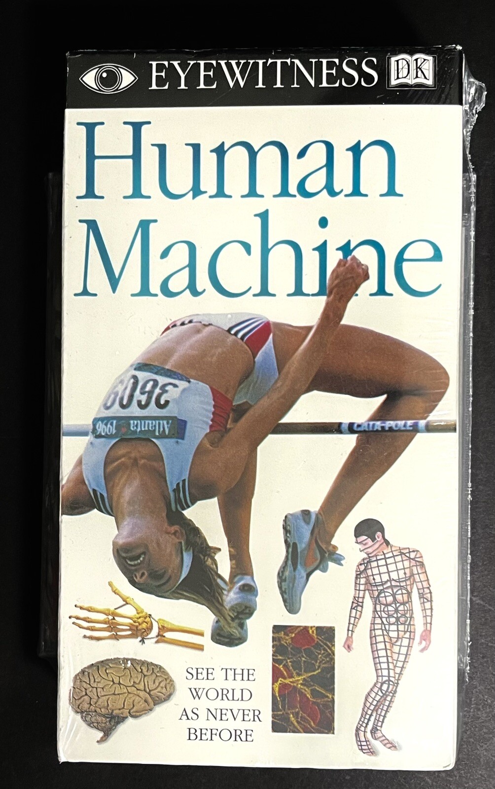 DK Ultimate 3D Skeleton CD ROM, Human Body 2.0 CD Rom & Human Machine VHS 3 Pack