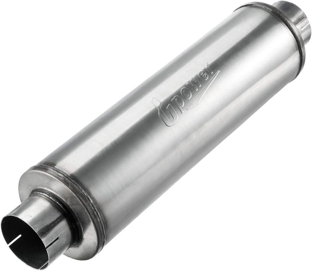 4″ Inlet Diesel Exhaust Muffler 7″ x 24″ Body 30″ Whole Length XS2772