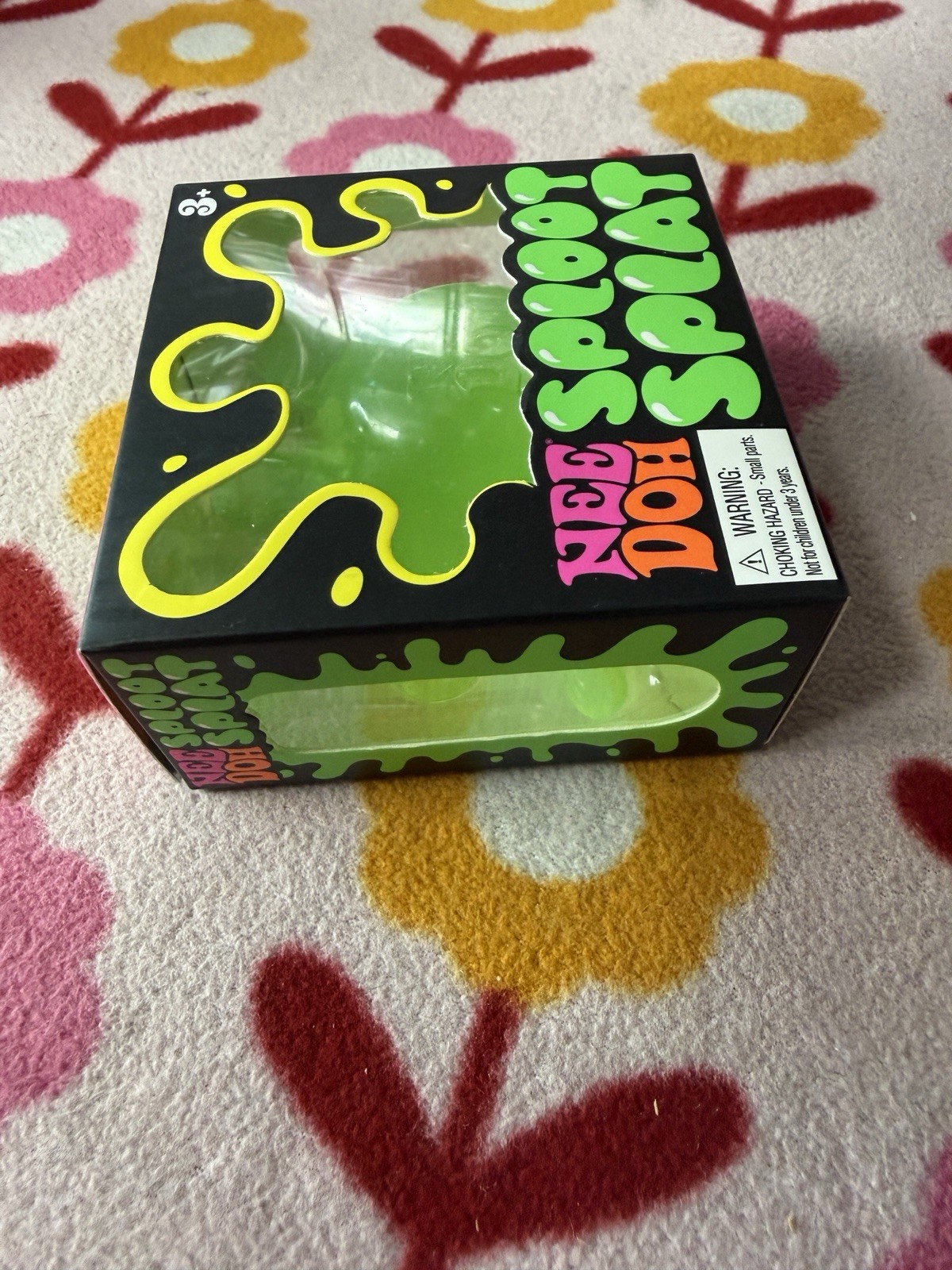 Green NeeDoh 💚 SPLOOT SPLAT Nee Doh Splatter Fidget Squishy 🚚Free Delivery