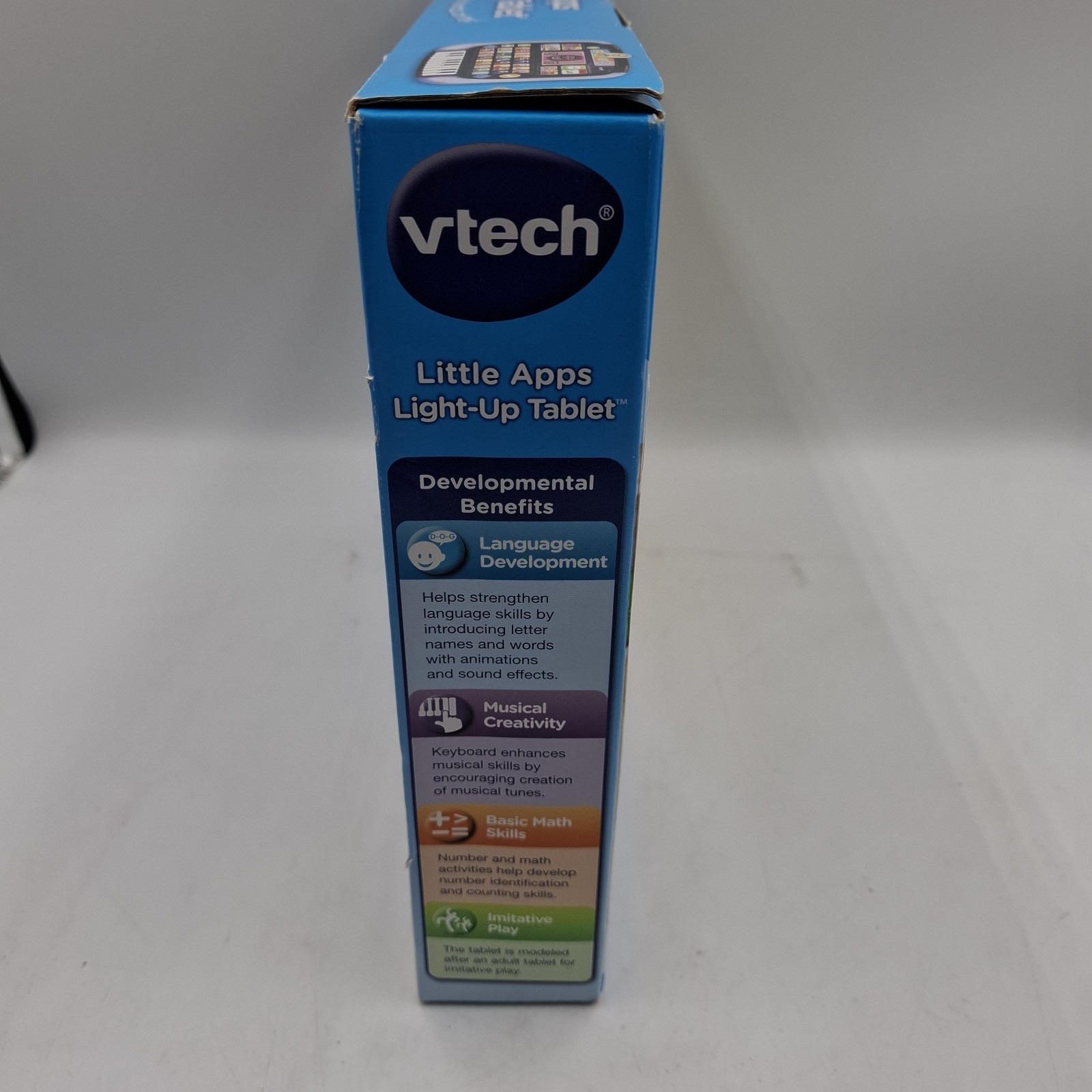 VTech Little Apps Light-Up Tablet Kids Learning Toy Ages 2-5 New