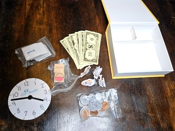 The Good and the Beautiful MATH BOX 2 Manipulatives Set
