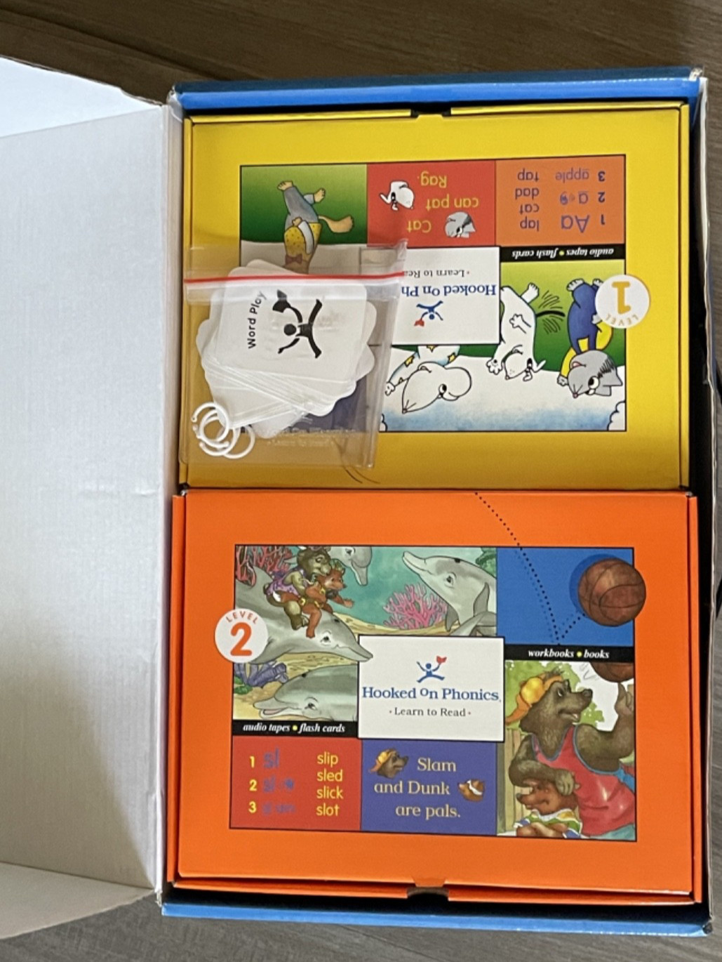 VTG Hooked on Phonics Set Cassette Version Levels 1-5 + Parent, Learn to Read