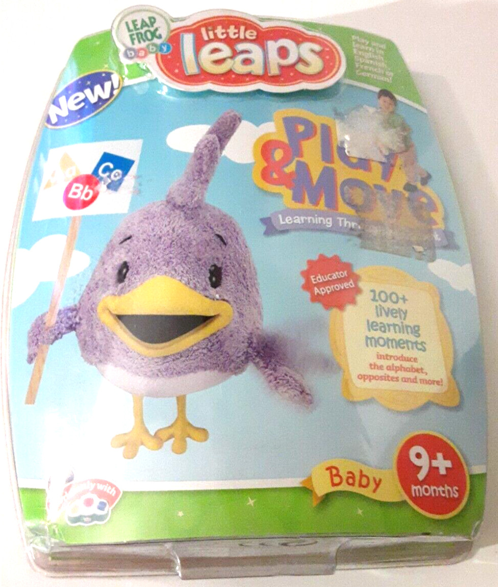 Leap Frog Baby Little Leaps Play & Move Learning Alphabet Opposites Motor Skills