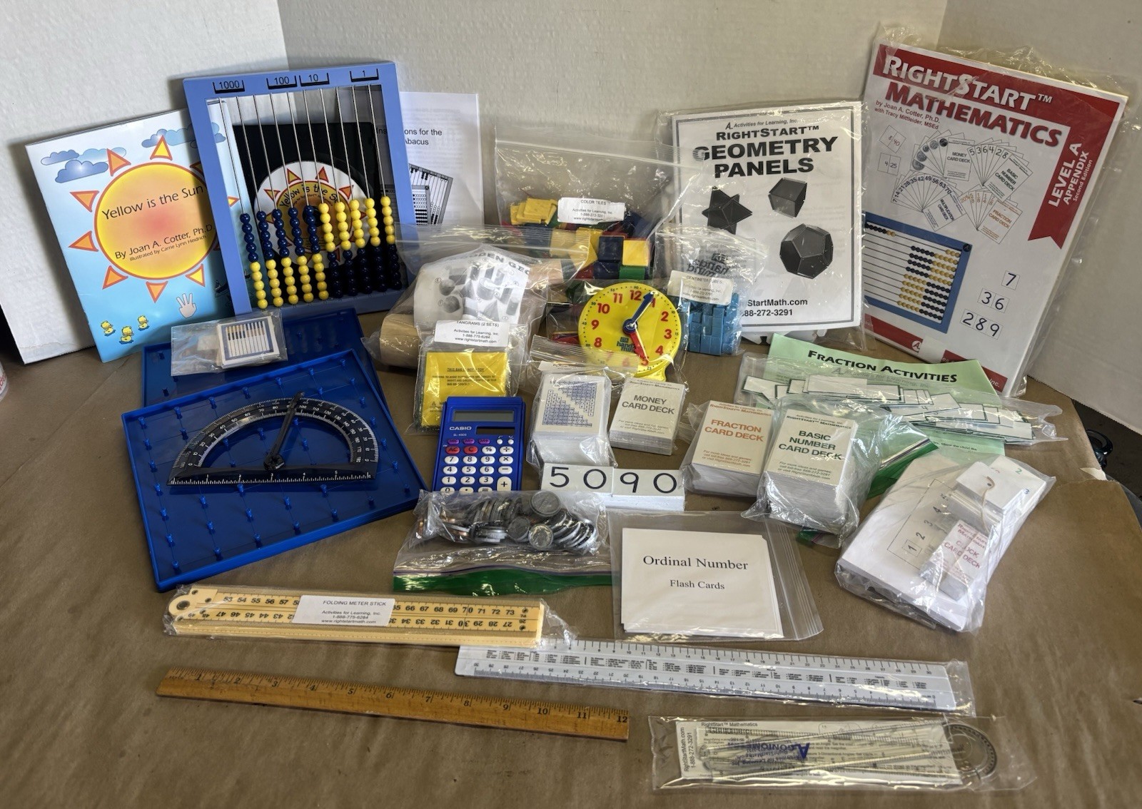 Right Start Mathematics Manipulative Lot, Unused Condition HOMESCHOOL STEM