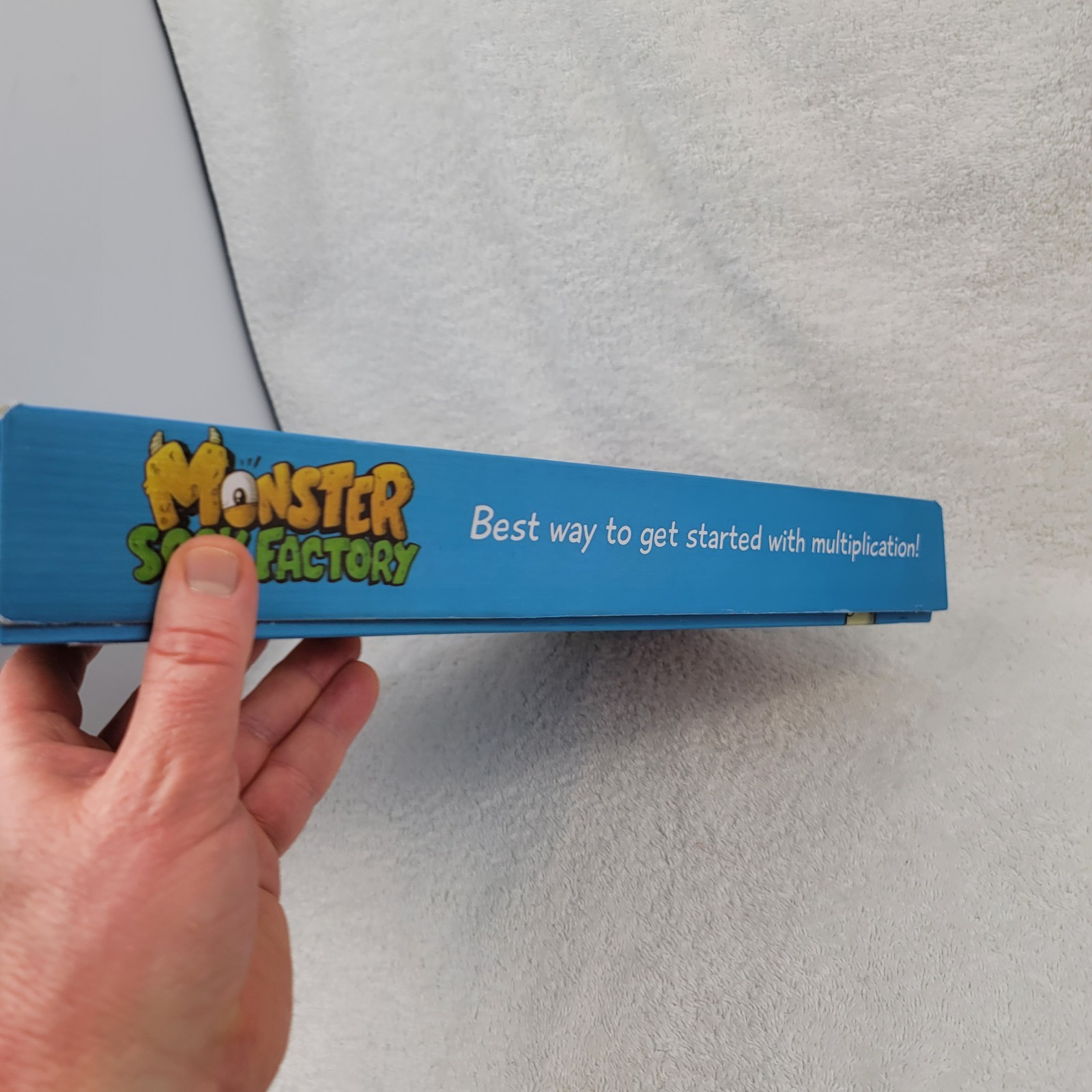 Monster Sock Factory Logic Roots Multiplication Learning Math Game Used Complete
