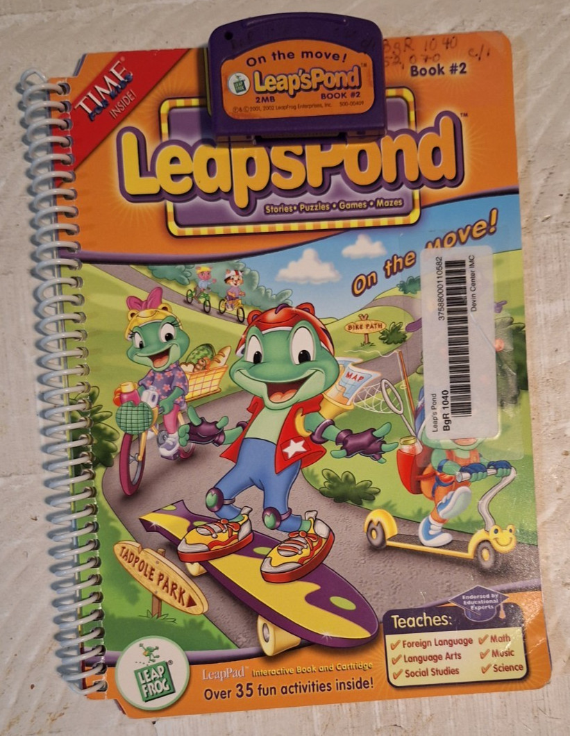 Leap Frog Leapspond On The Move