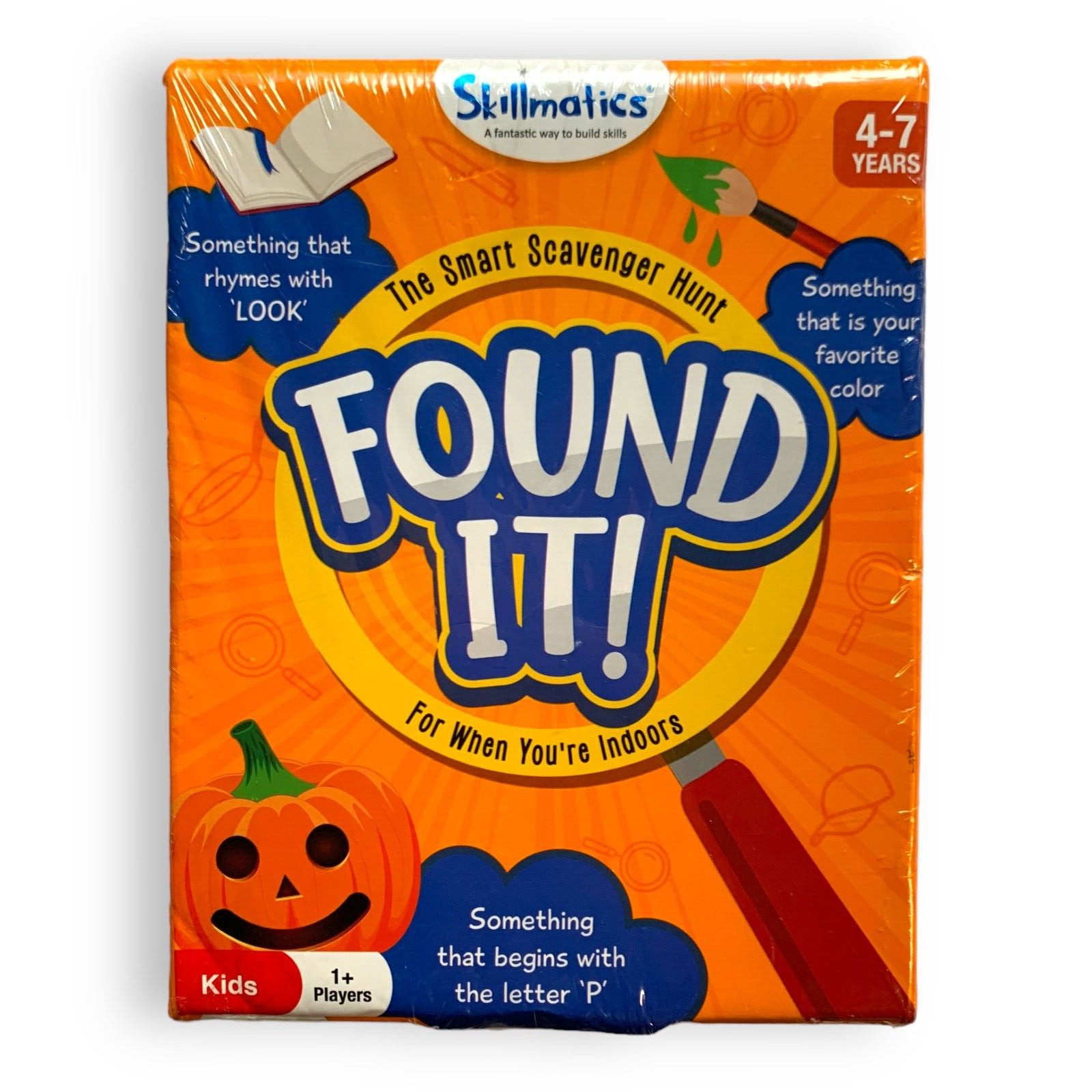 Skillmatics Card Game Found It Indoor Edition The Smart Scavenger Hunt 4-7 Kids