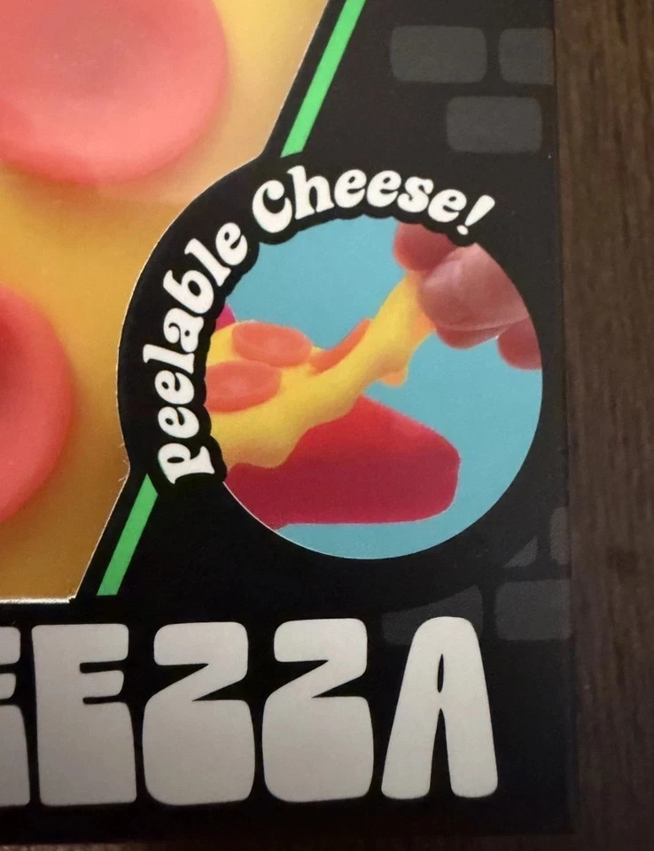 Rare NeeDoh Squeezza Pizza Nee Doh Squeeze Fidget Toy Pink Crust 1 random color