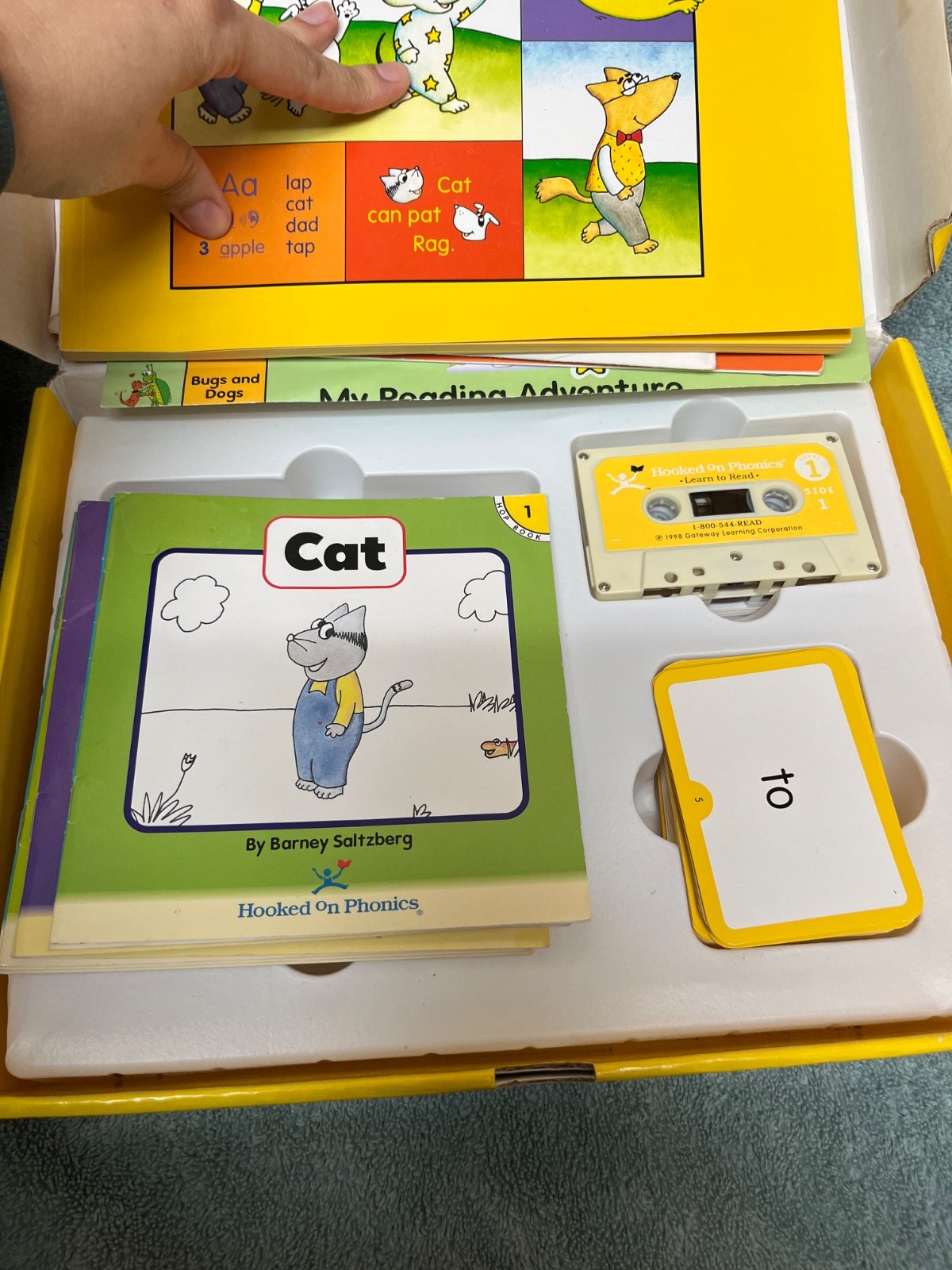 Hooked On Phonics Learn To Read Levels 1-5 Kit Vintage