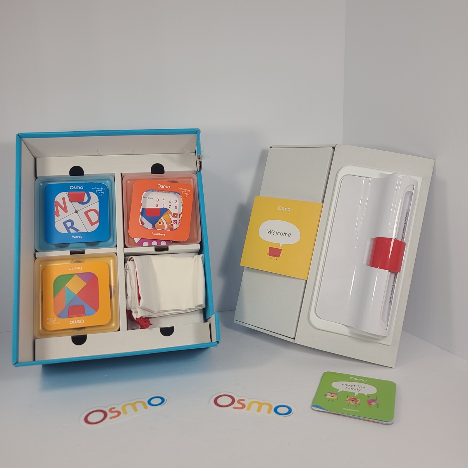 Osmo Genius Kit Gaming Kids Education System for iPad STEM (5) Lessons Complete