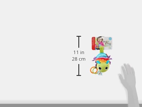 Infantino Hug and Tug Musical Bug 1 Count (Pack of 1), Multi