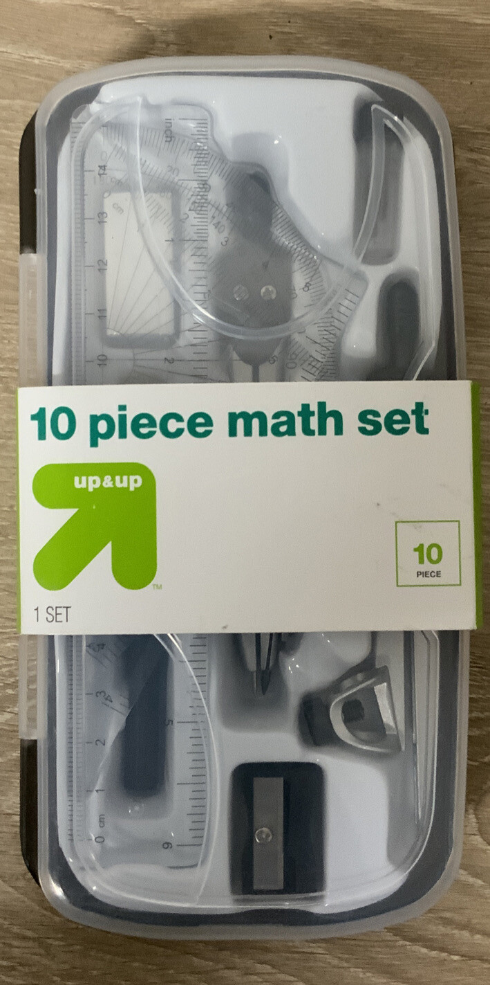 📀 UP & UP 10 Piece Math Set – NEW