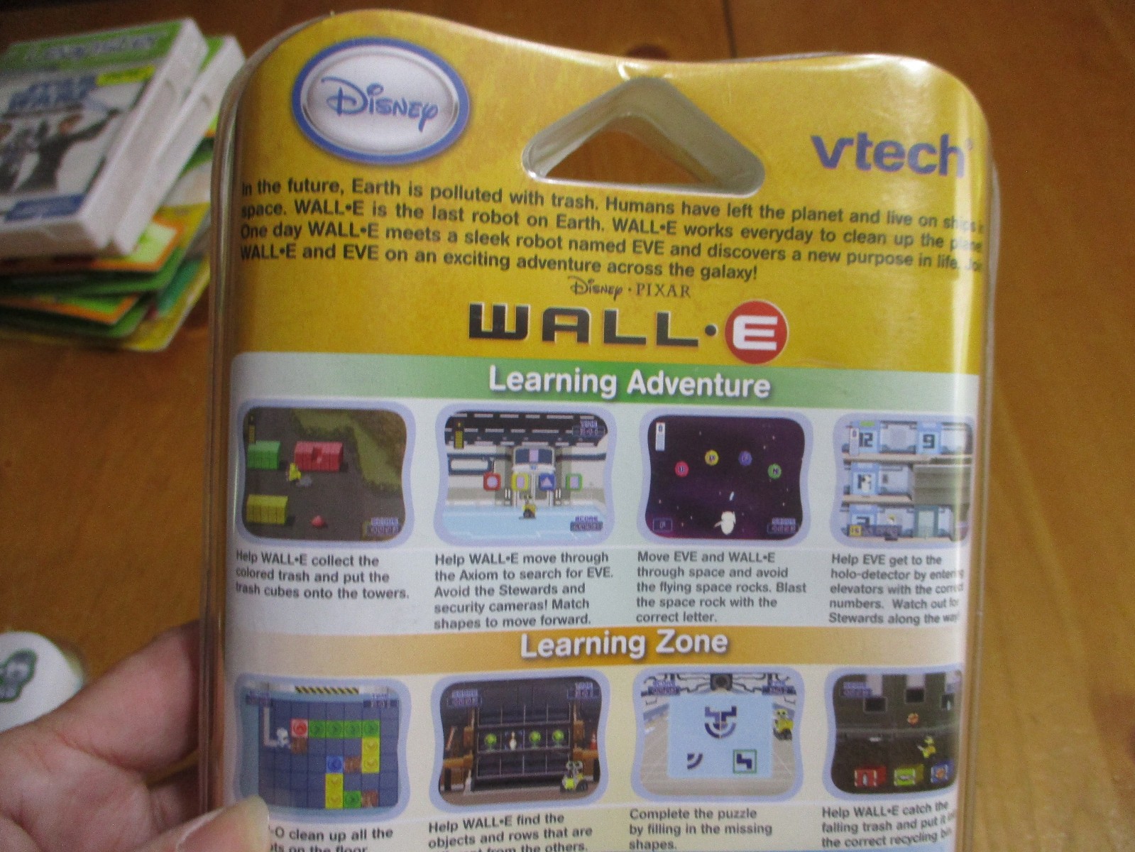New Disney Pixar VTech V.Smile V.Motion Wall-E Game Active Learning System