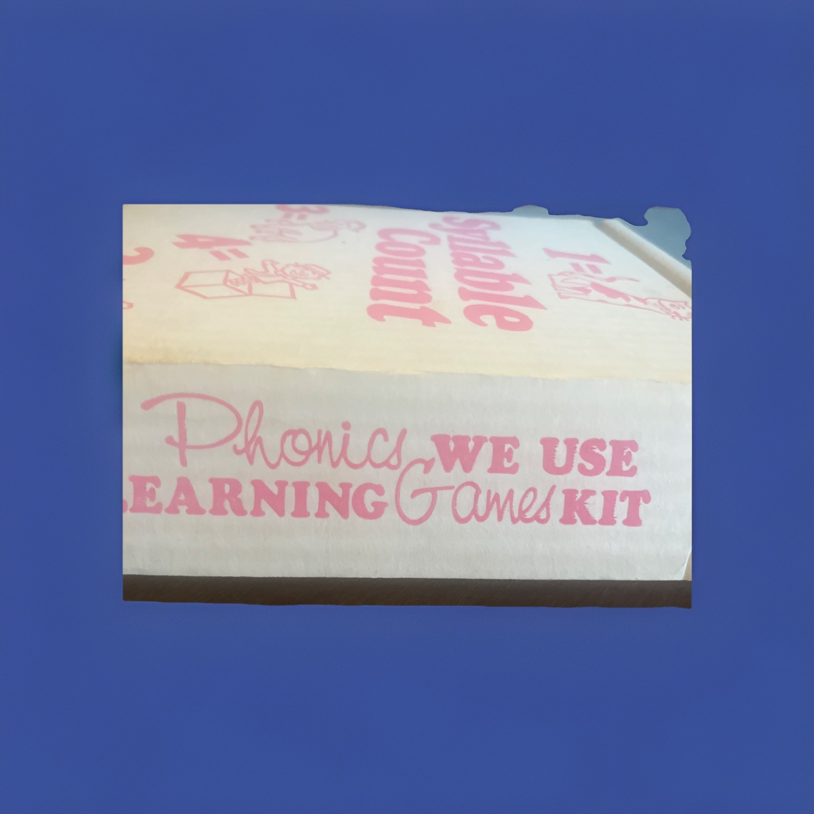 Syllable Count Homeschooling Or Classroom Games Vintage