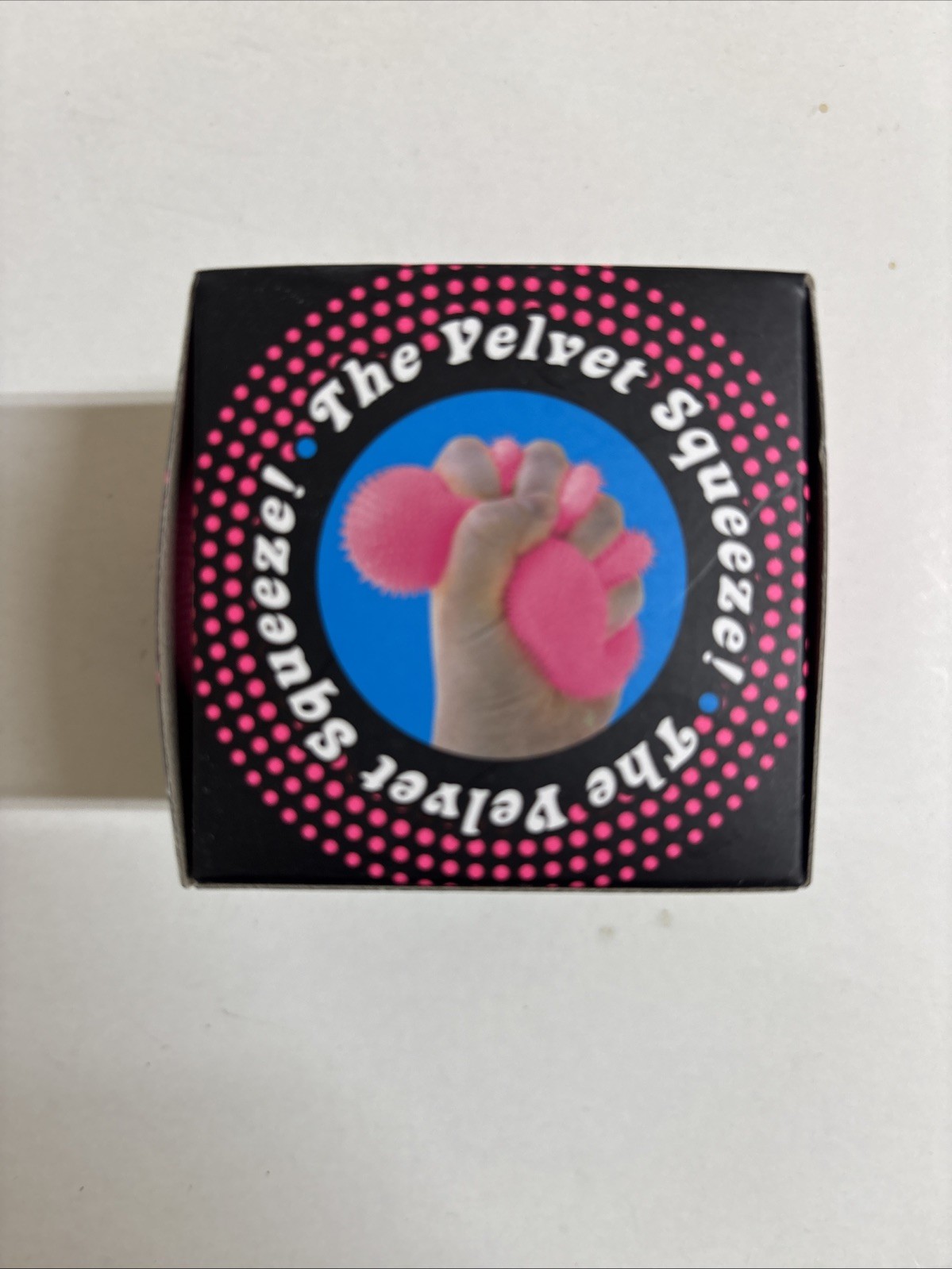 Schylling NeeDoh Fuzz Ball The Velvet Squeeze! Pink Squishy TikTok VIRAL NIB