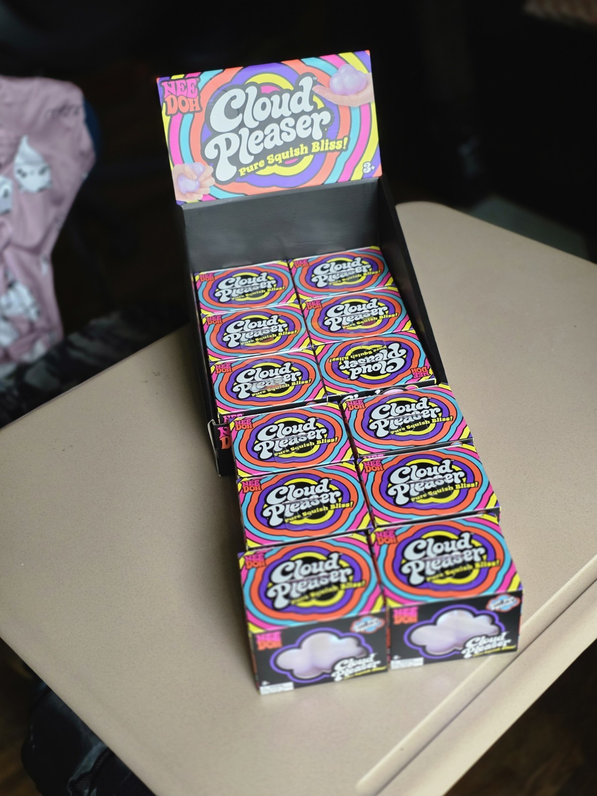 Lot of 12 Authentic NEW RELEASE Schylling Nee Doh Cloud Pleaser With Display