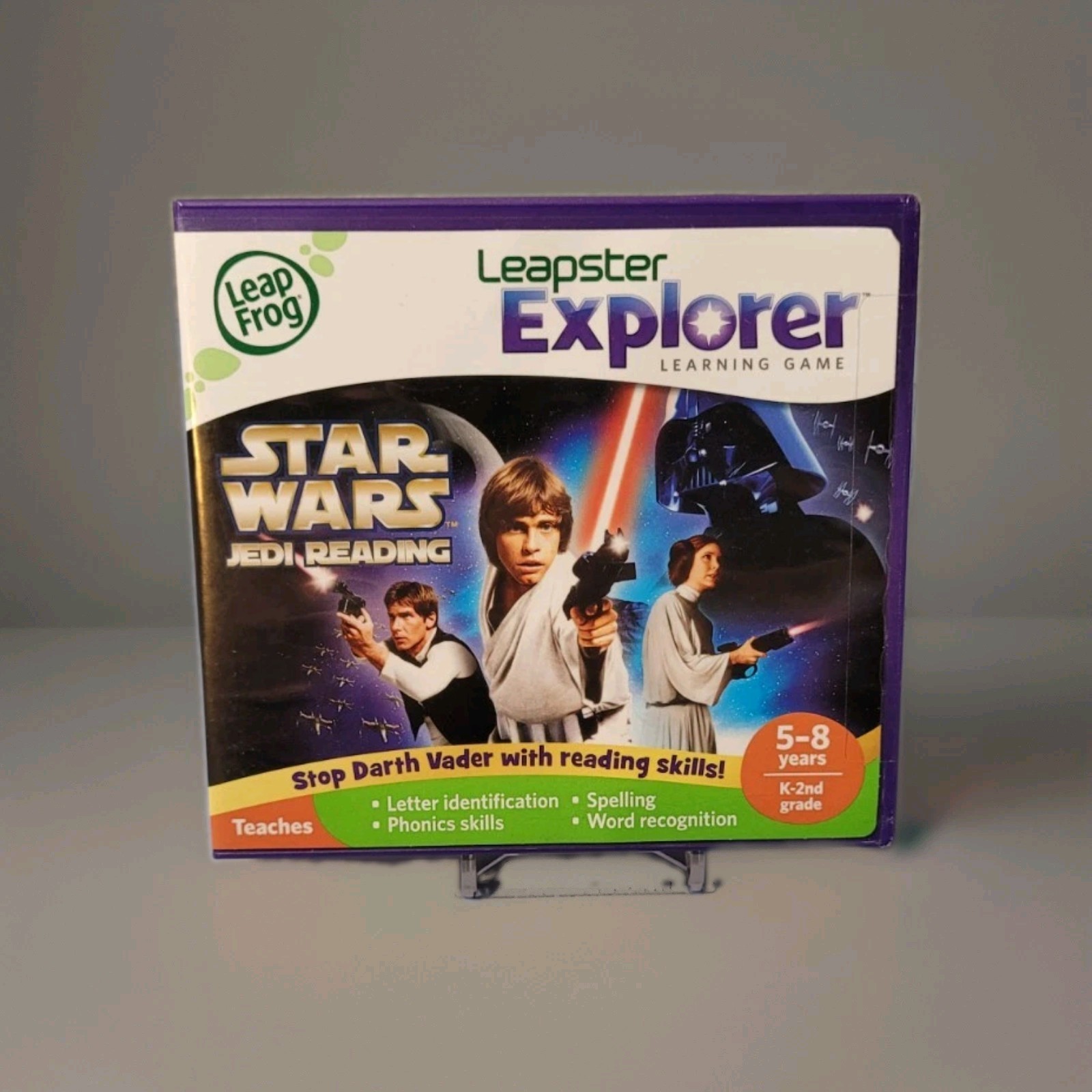 LeapFrog Leapster Explorer Learning Game Star Wars Jedi Reading K-2nd Grade 5-8
