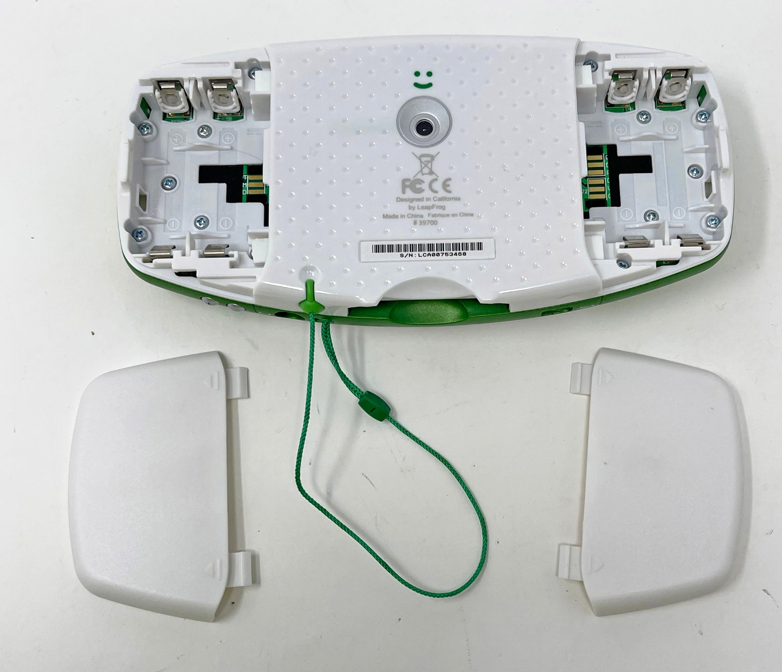 Leapfrog Leapster GS Green Game Console with Camera 39700 Used Tested Works