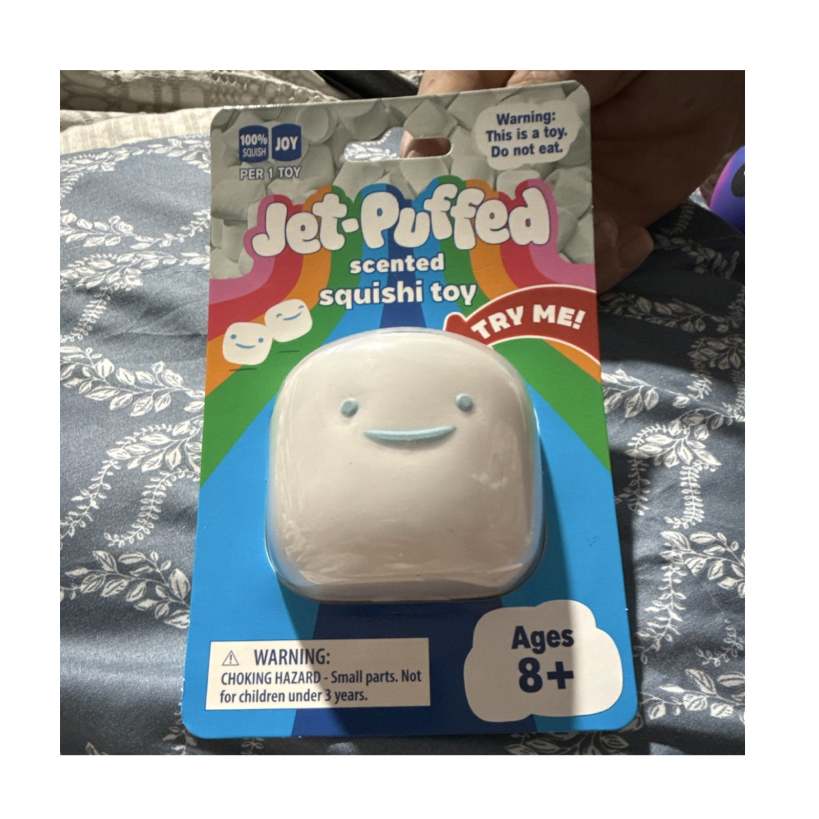 Joy Jet-Puffed Scented Squish Toy White Ages 8+ 8-11 Years 2023 Collectible