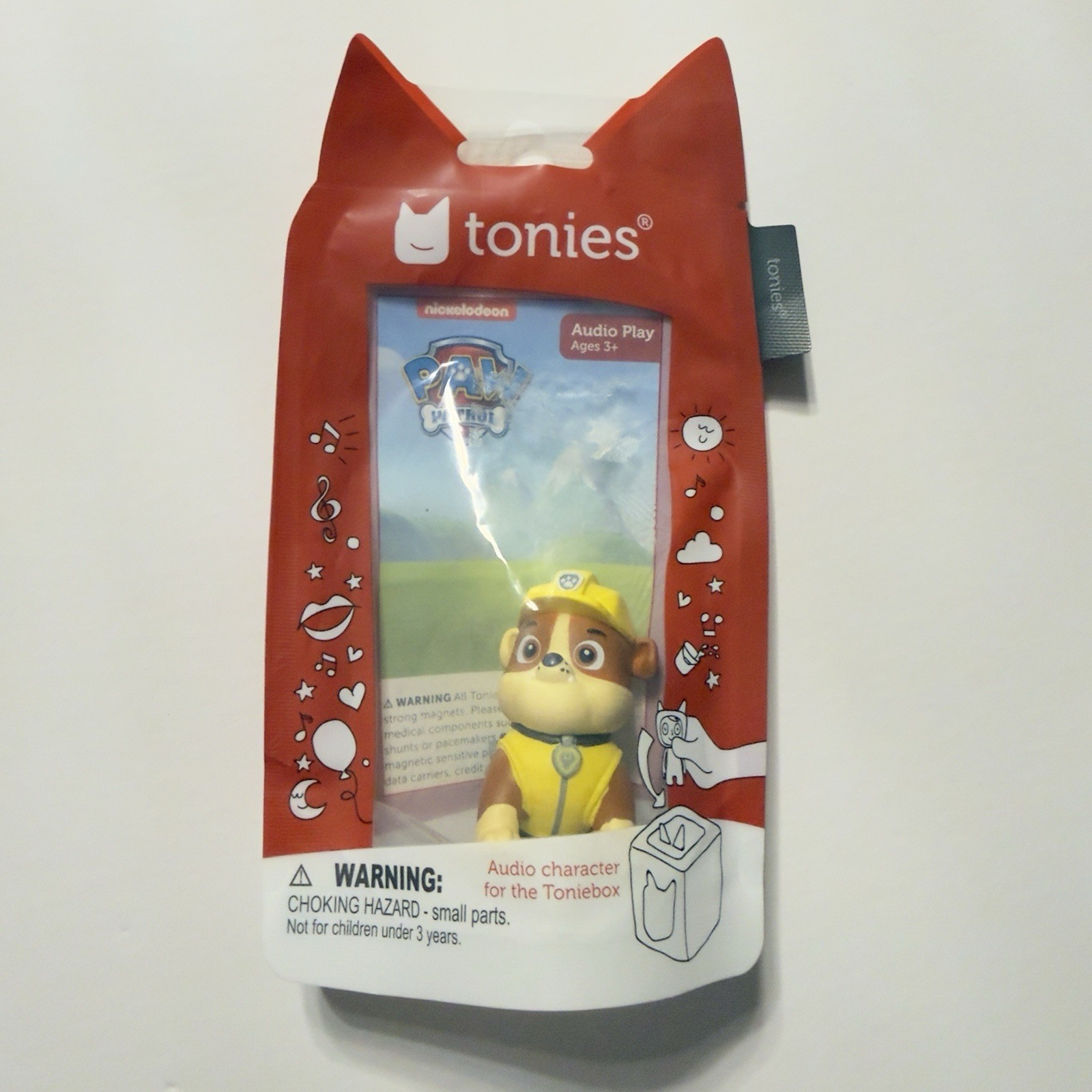 Tonies PAW Patrol Rubble Audio Play Figurine -sealed