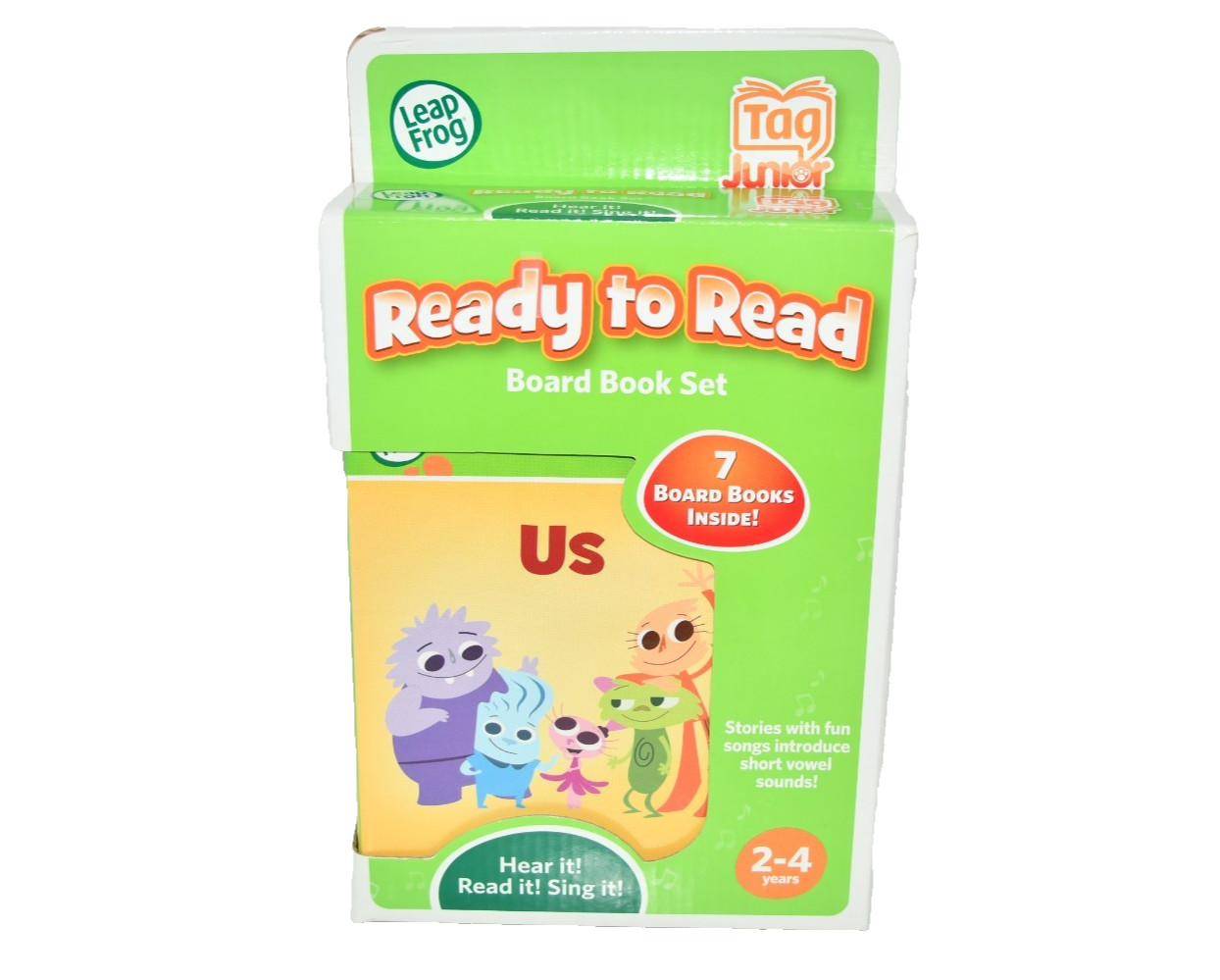 LeapFrog Tag Junior Ready to Read ~ 7 Board Book Set – NEW