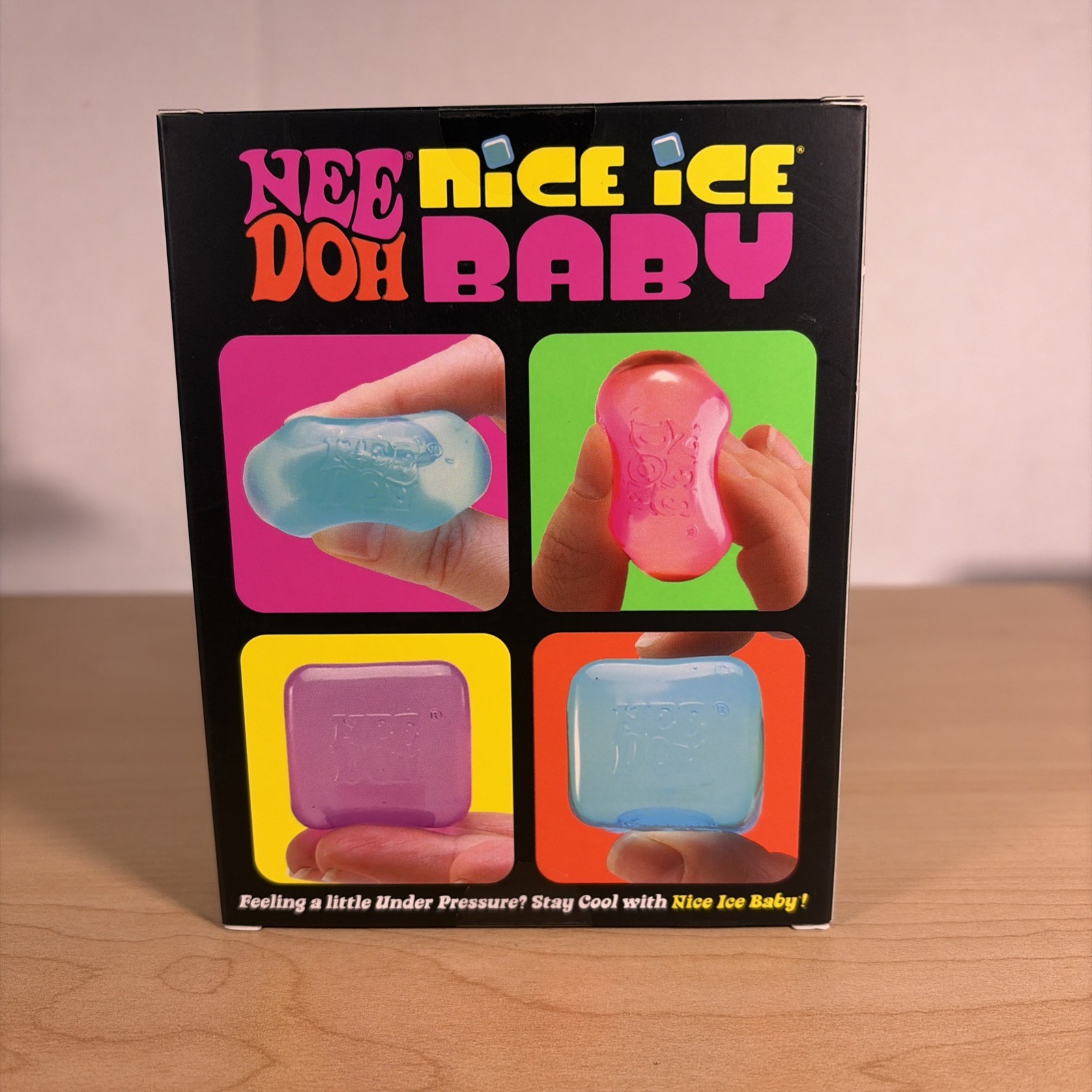 Nee Doh Nice Ice Baby 4 pack Mini Nice Cubes – Brand New
