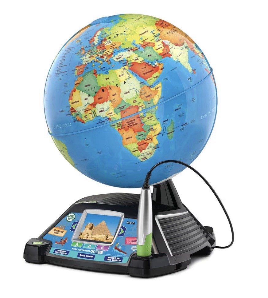 LeapFrog Magic Adventures Globe Interactive Learning, BBC Maps, Ages 5+
