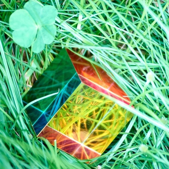 CMY Color Cube, 2.0 Inch (50Mm) Acrylic Mixing Color Cube Prism for Physics Educ
