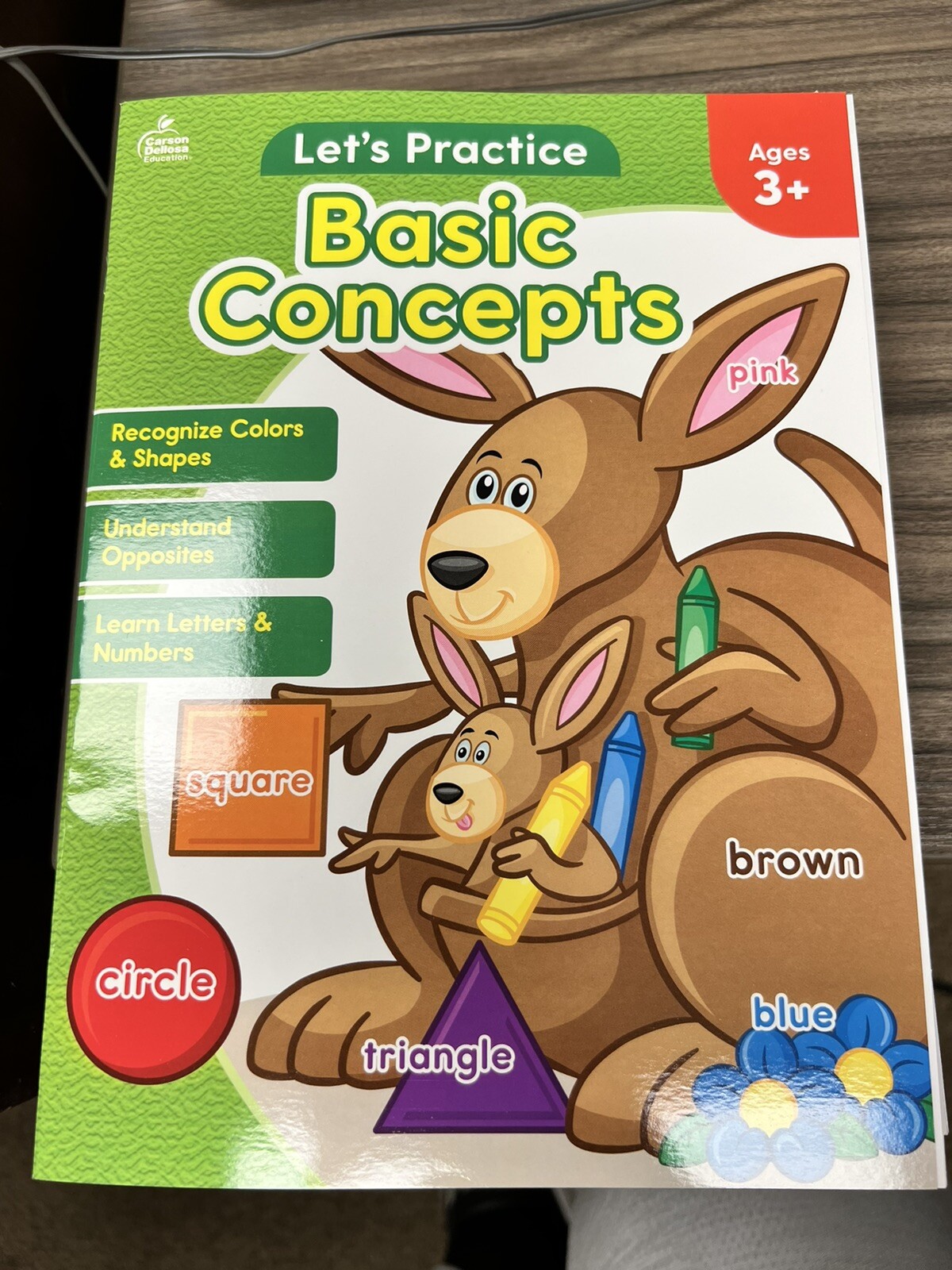 BRAND NEW LET’S PRACTICE WORKBOOKS’S AGES 3+ by CARSON DELLOSA EDUCATION