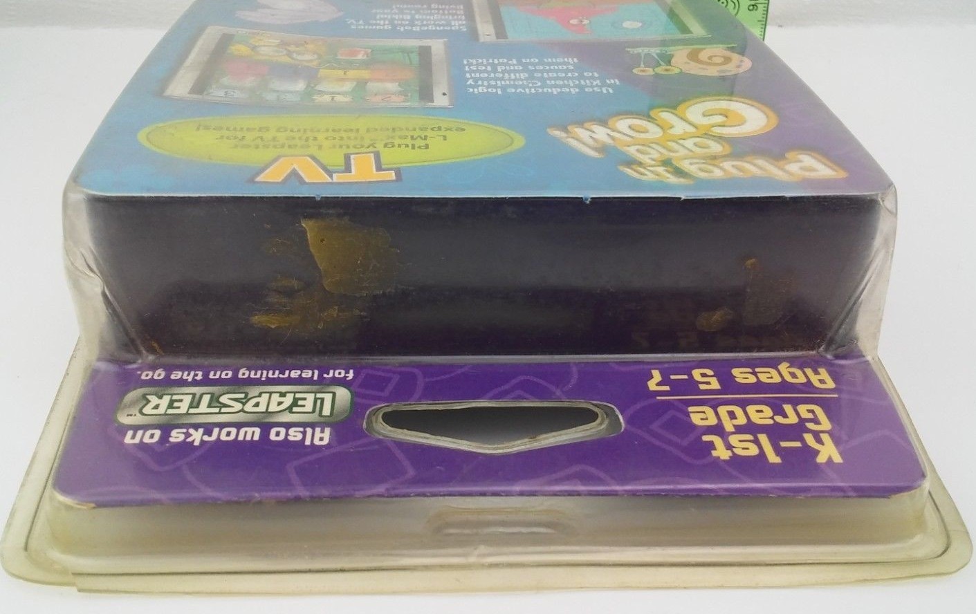 SpongeBob Squarepants Saves the Day Leapster L-Max Game New Sealed 2005