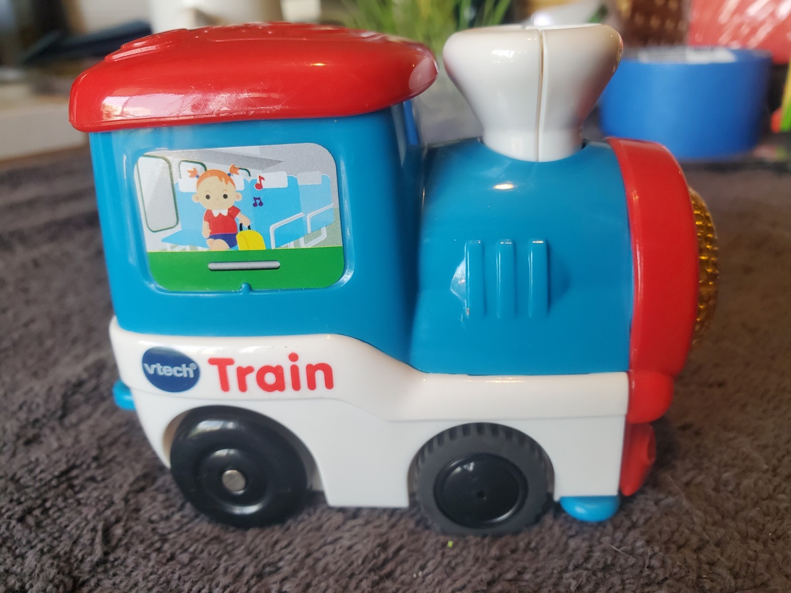 VTech My First Motorized Train – SmartPoint Interactive Toy Locomotive – Tested