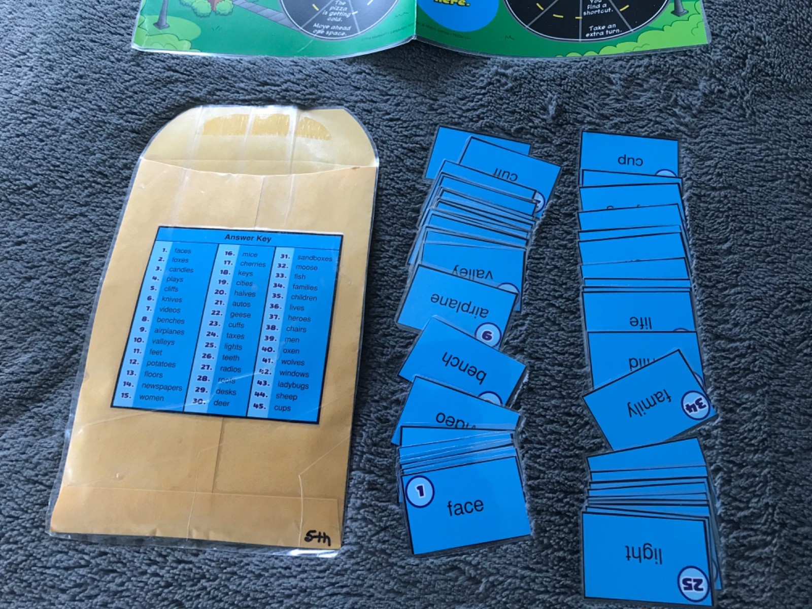 Delivery Dash! Plural Nouns teacher game resources 5th grade