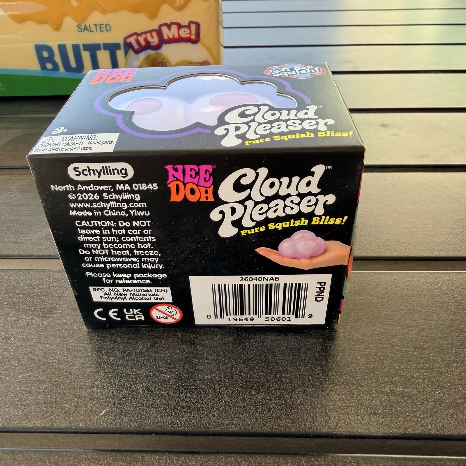 LOT Schylling Nee Doh Cloud Pleaser Squeeezy Carrot Butter 14oz Squish Toys NEW