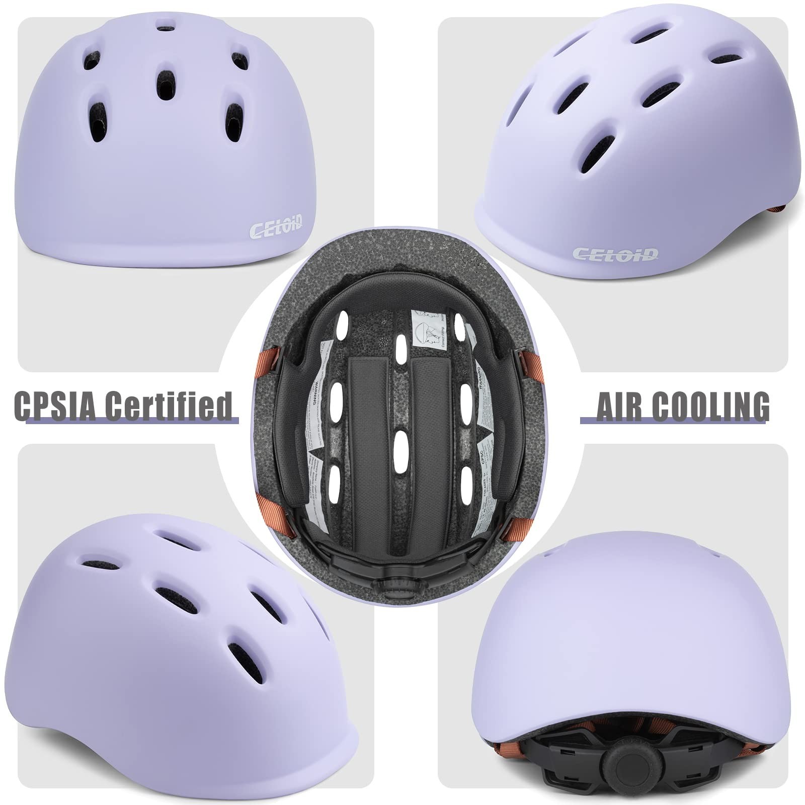 Kids Bike Helmet,Toddler Cyling Helmets for Ages 5-8-9-10-12-14-16Years Youth…