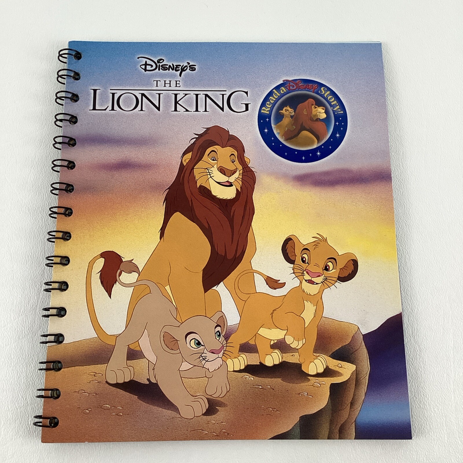 Disney The Lion King Spiral Story Reader Book Cartridge PI Vintage 2003 Simba
