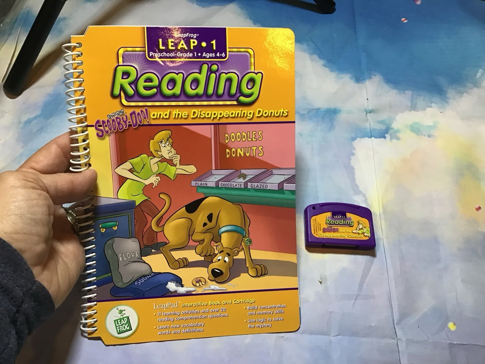 Leapfrog LeapPad Scooby-Doo And The Disappearing Donuts Reading Preschool-1st