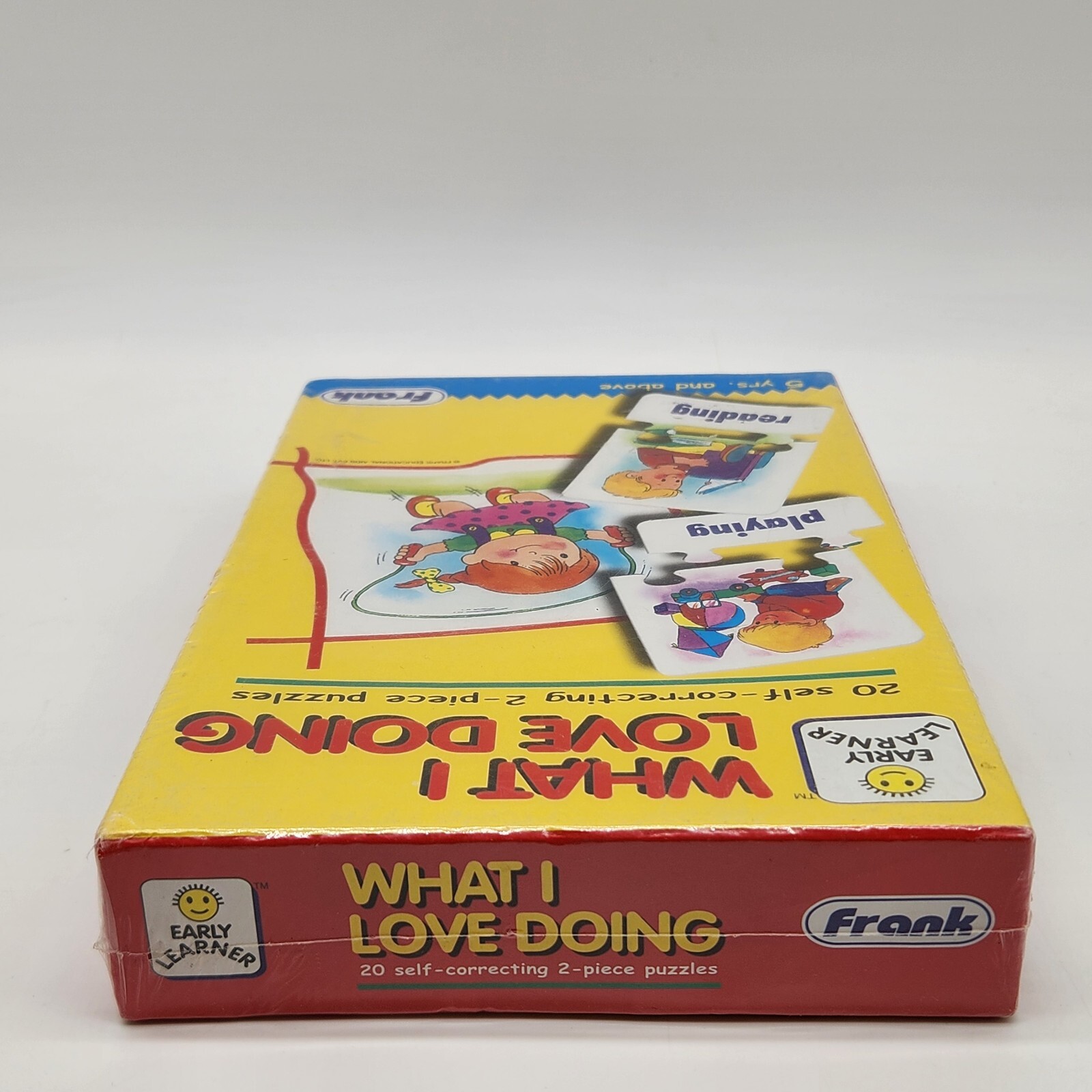 Early Learning Frank What Do I Love Doing 20 Self-Correcting 2 Piece-Puzzles
