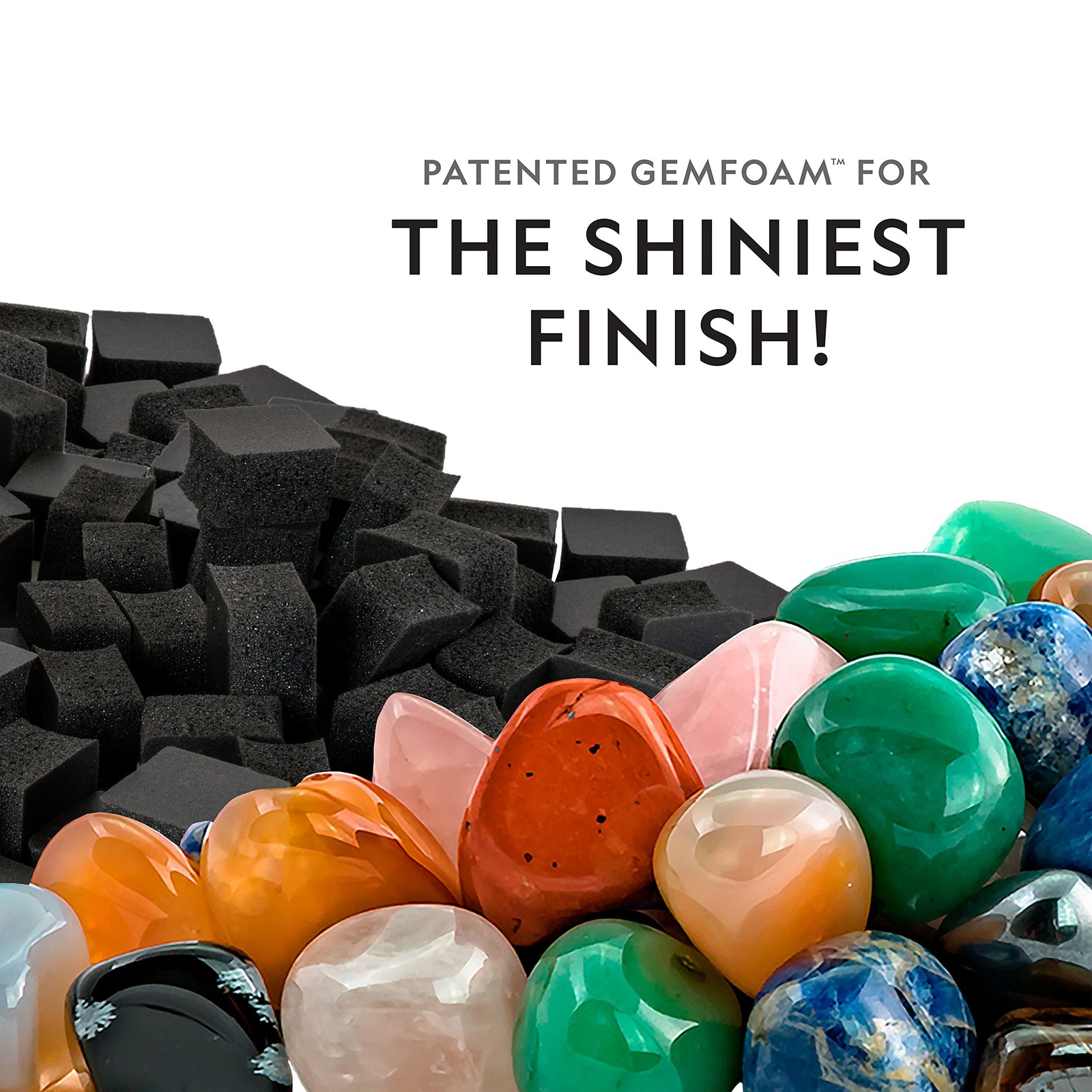 Blue Marble National Geographic Professional Rock Tumbler Kit Extra Large 2 Lb.