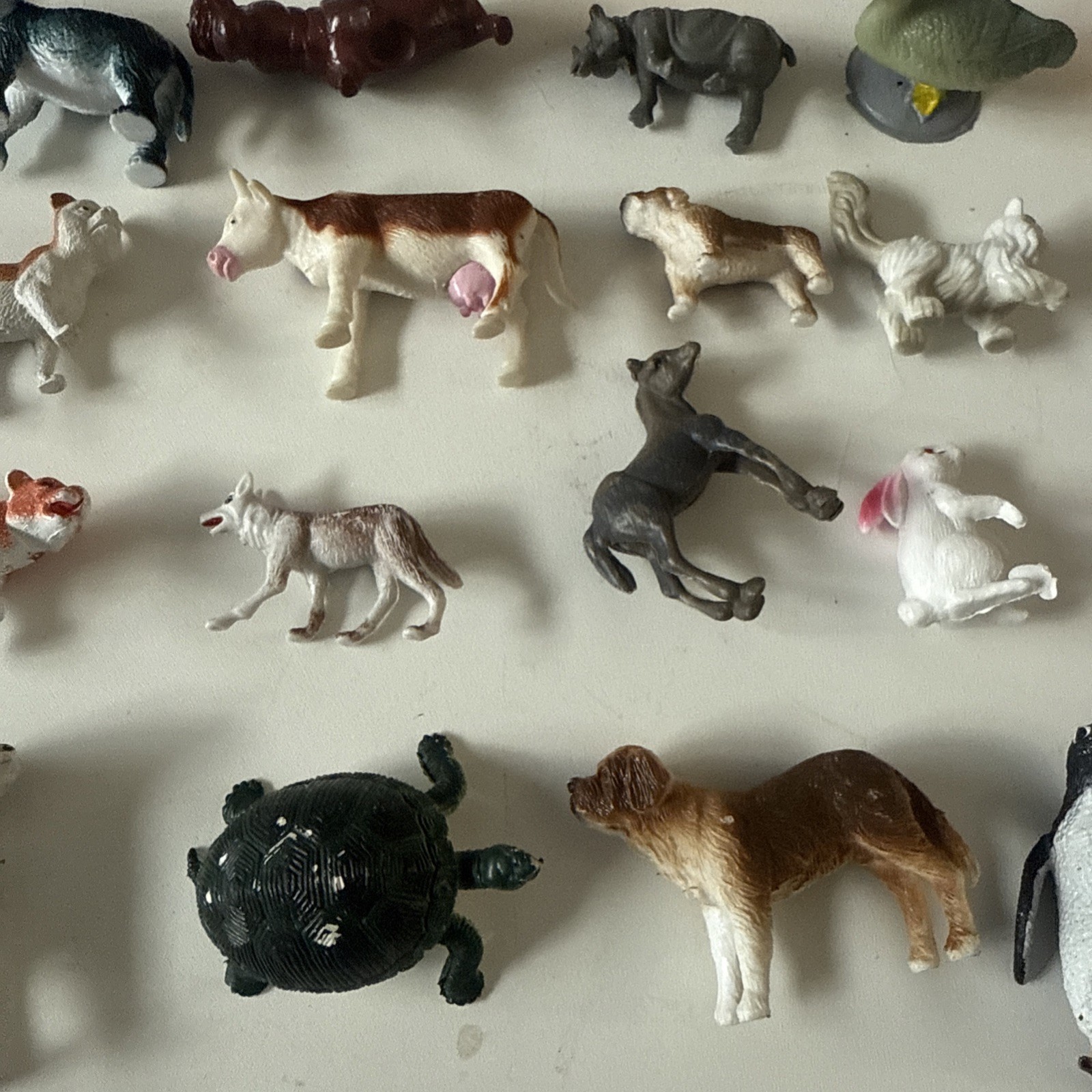 Lot of 45 Unbranded Mini PVC Animals