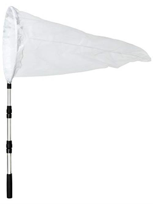 RESTCLOUD Butterfly Net with 16″ Ring, 36″ Net Depth, Handle Extends to 36