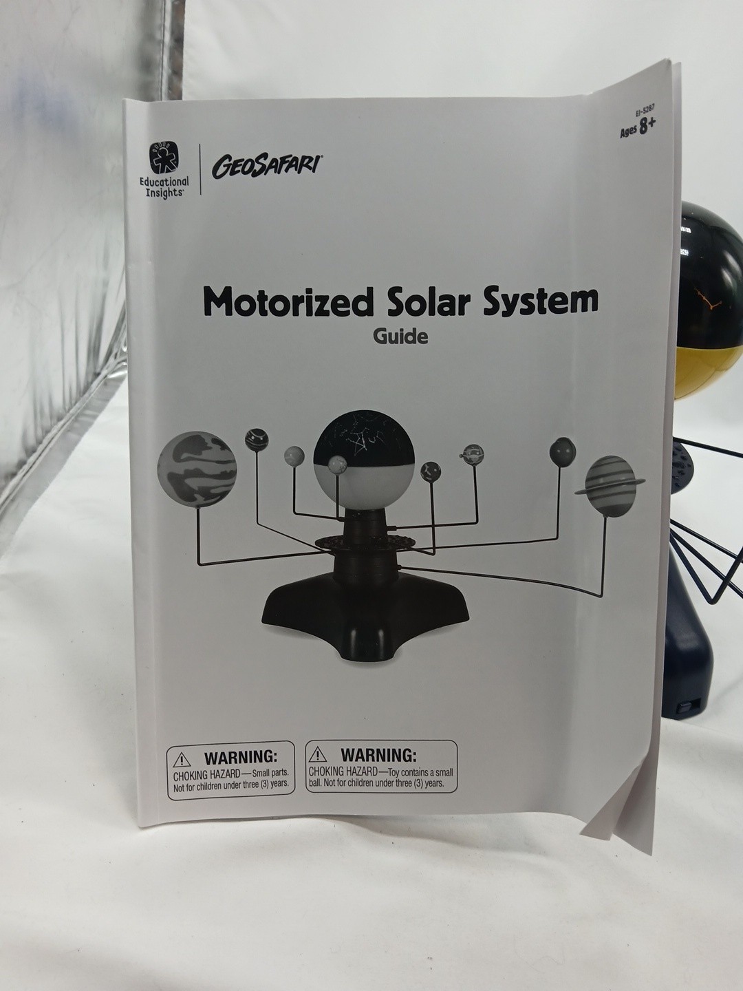 GeoSafari Motorized Solar System Educational Insights Box With Instructions