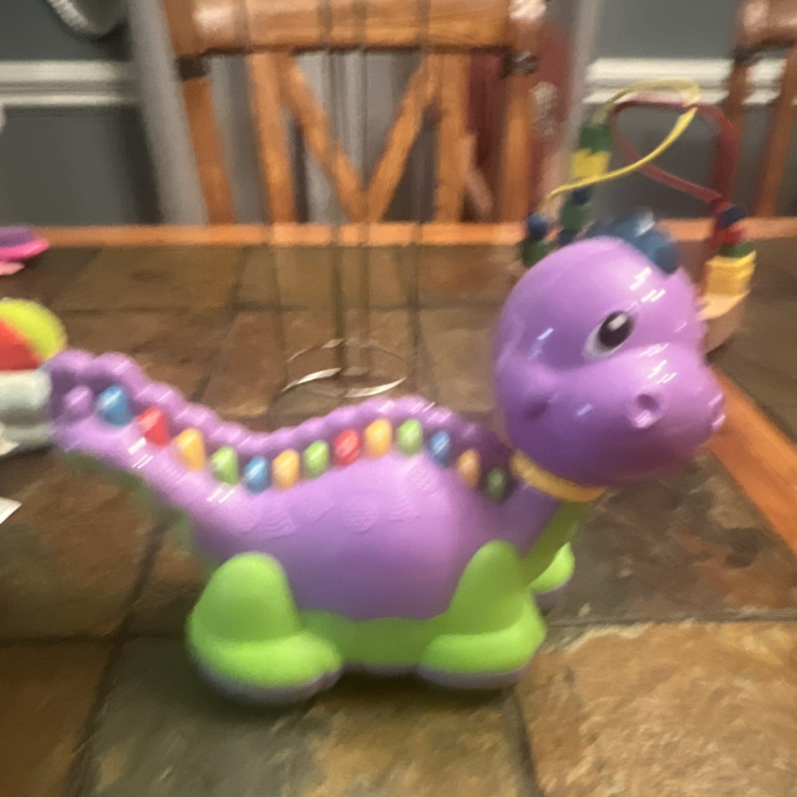 LeapFrog Purple Dinosaur Electronic Learning Toy for Ages 1-4, MPN 210909