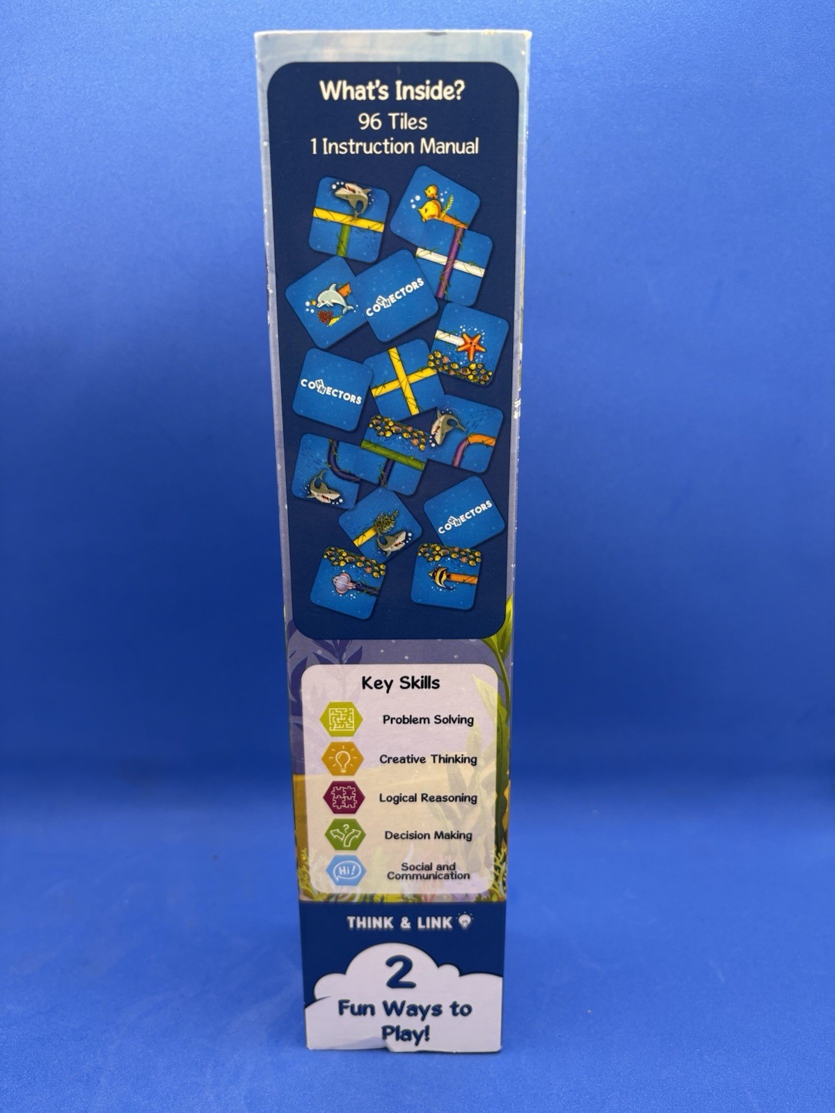 Skillmatics Educational Game: Connectors Shark Attack: Gift Family Game Complete