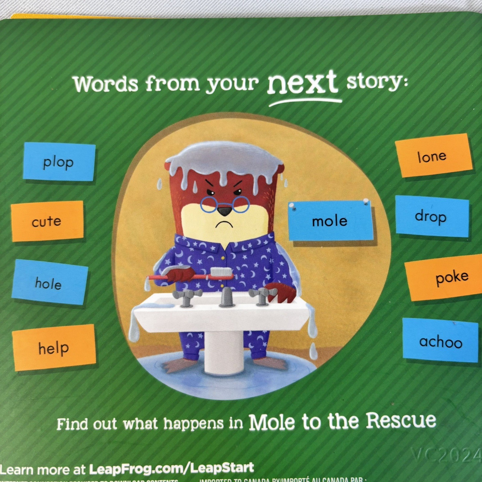 Leap Frog Leap Start Learn to Read Books Lot of 2 Aged 4-7 Short & Long A