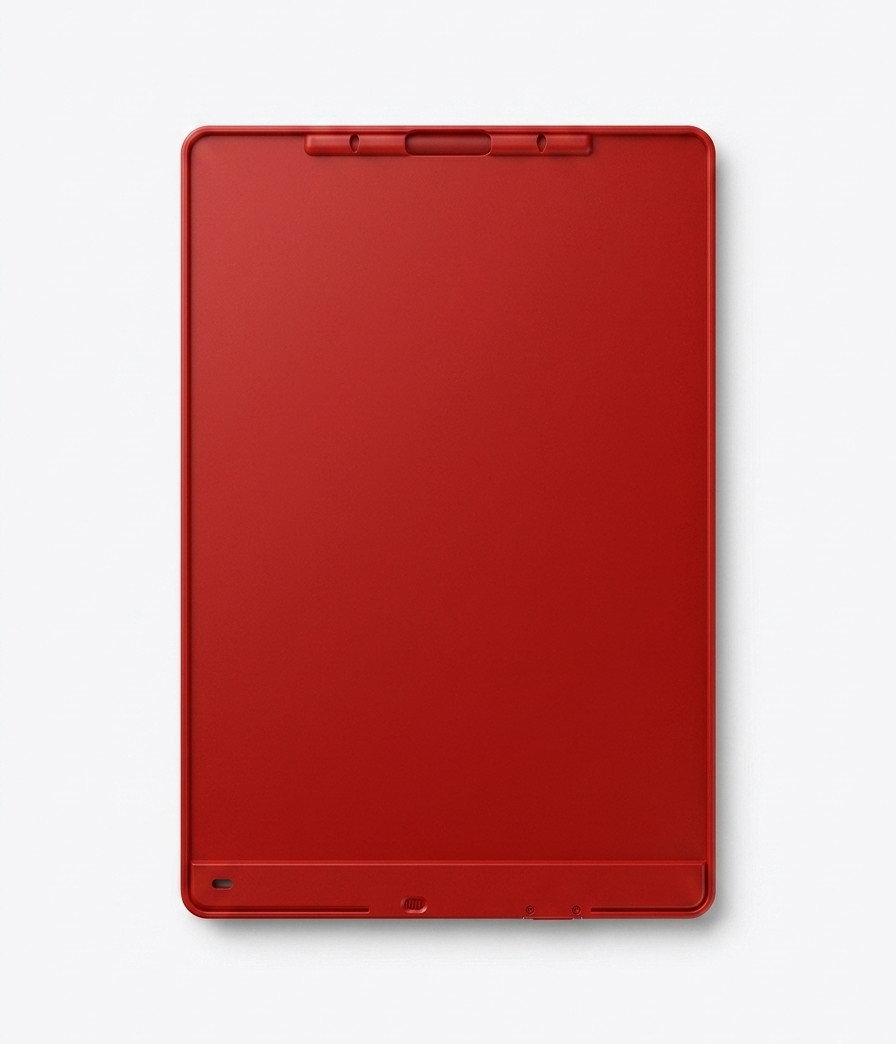 LCD Writing Tablet 16 Inch Writing Board Drawing Pad for Kids (Red)