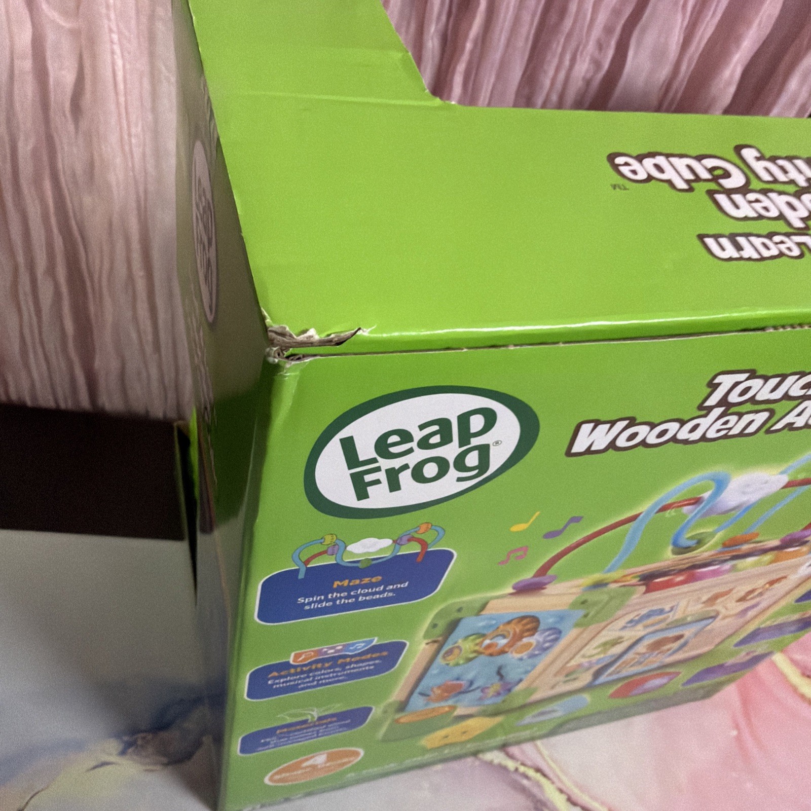 LeapFrog Touch & Learn Wooden Activity Cube SEE DETAILS