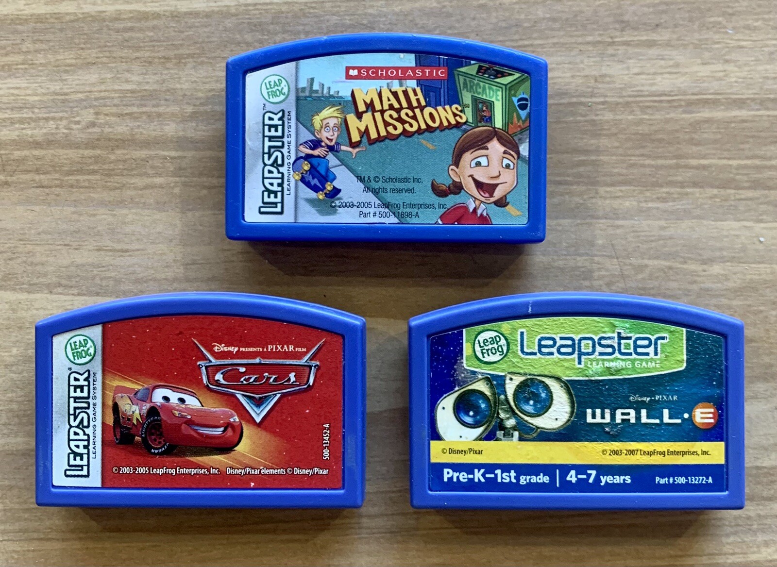 LeapFrog ~ Leapster ~ 3X Games ~ 4-7 Years ~ Educational ~ Fun ~ !L🔵🔵K!