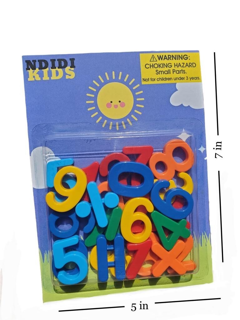 26 Colorful 123 Numbers Fridge Magnet Toy Educational