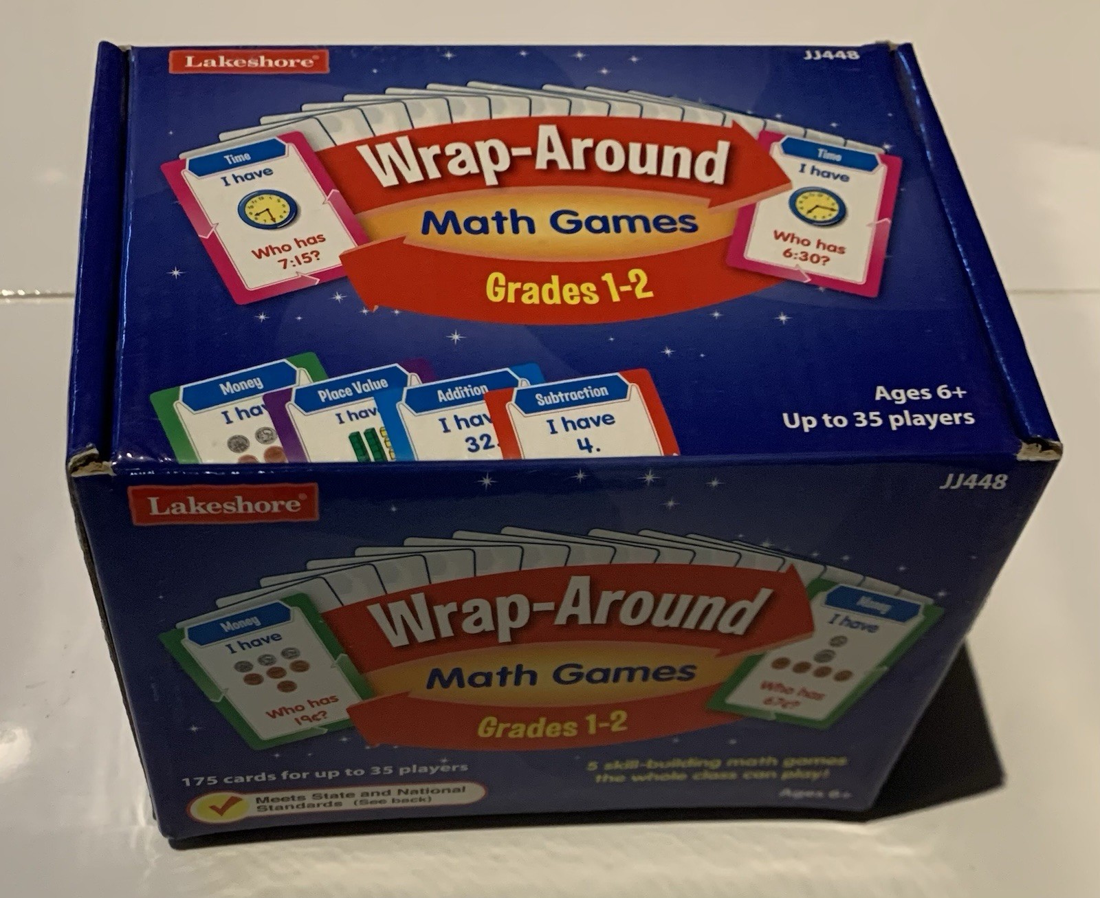 Wrap Around Math Games 💥 Lakeshore Grades 1-2 JJ448 Education Stem homeschool